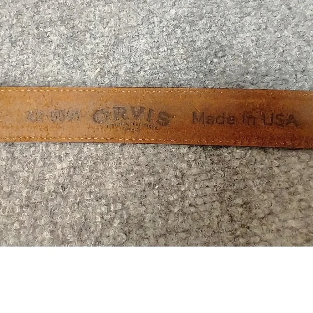 Orvis leather belt